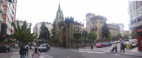 Rehabilitación y Adaptación del contorno del edificio Santo Anxo. Ourense.