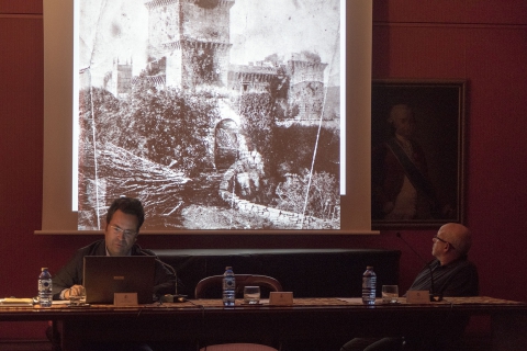 Conference "The Restoration of the Castle of Pambre" at the Royal Galician Academy of Fine Arts
