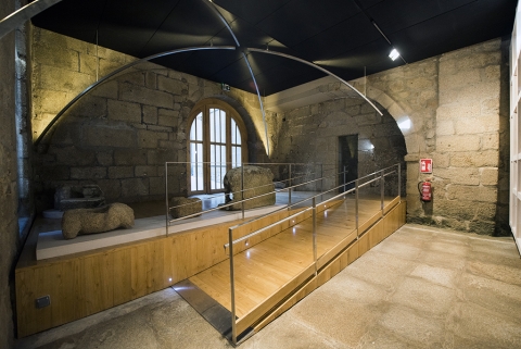Completion of the refurbishment works of the Cabildo for Interpretation Hall of the Monastery of Santa Catalina de Montefaro in Ares (A Coruña)