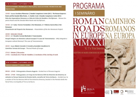 Conferencia en el I Seminario Roman Roads in Europe