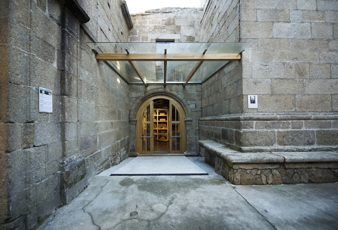 Finalización das obras de acondicionamento do Cabido para Sala de Interpretación do Mosteiro de Santa Catalina de Montefaro en Ares (A Coruña)